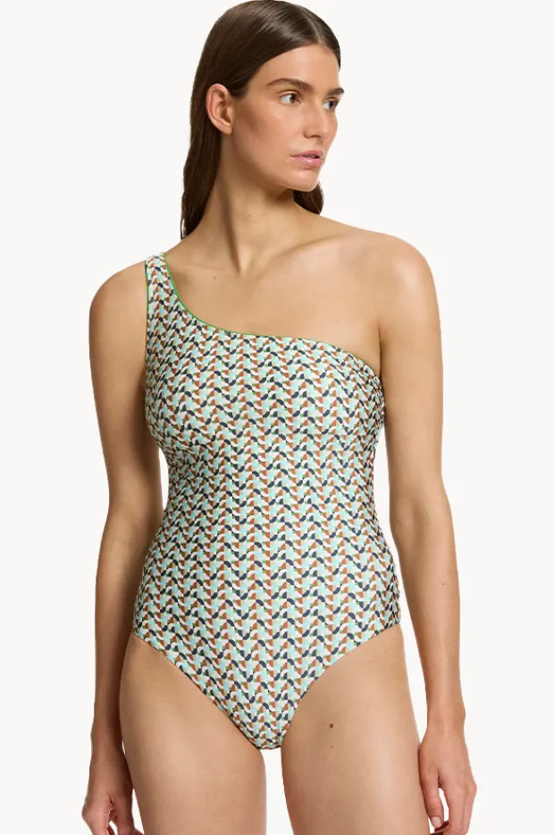 Women Jets Acacia One Shoulder One Piece