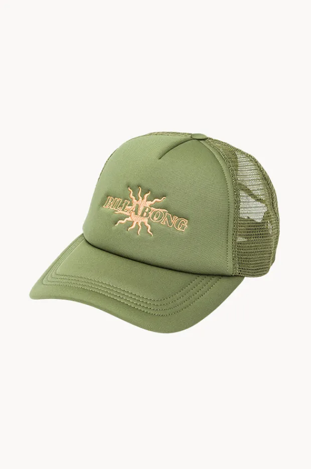 Women Billabong Across Waves Trucker Cap