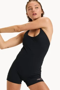 Women Roxy Active Boyleg One Piece
