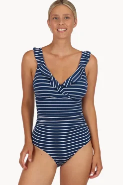Women Baku All Aboard E/F Underwire Frill One Piece