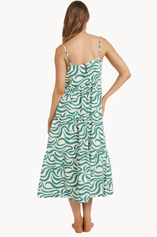 Women Billabong All The Waves Lost Love Maxi Dress
