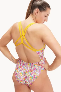 Women Speedo Allover Digital Starback One Piece
