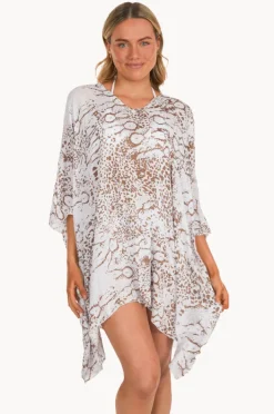 Women Sundrenched Animal Short Tunic