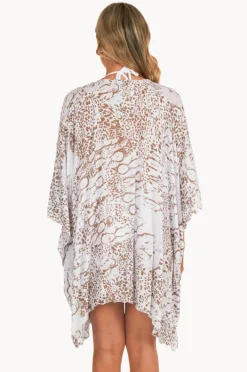 Women Sundrenched Animal Short Tunic
