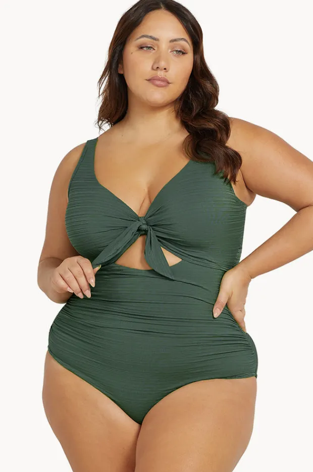 Women Artesands Aria Cezanne D/DD Cup Tie Front One Piece