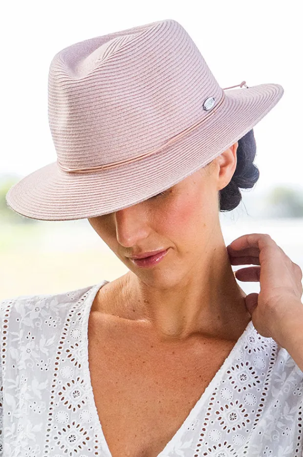Women Rigon Avoca Flexibraid Adjustable Fedora