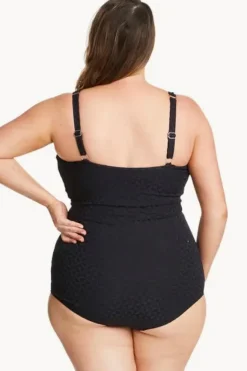 Women Genevieve Aztec Jacquard F/G Cup Tank One Piece