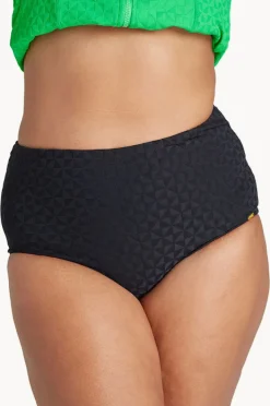 Women Genevieve Aztec Jacquard Hi Waist Retro Pant