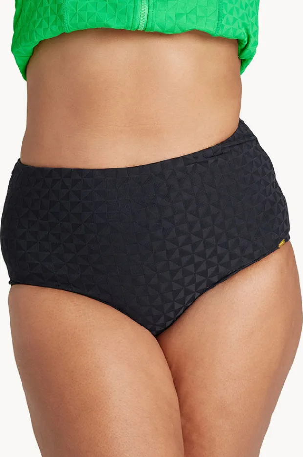 Women Genevieve Aztec Jacquard Hi Waist Retro Pant