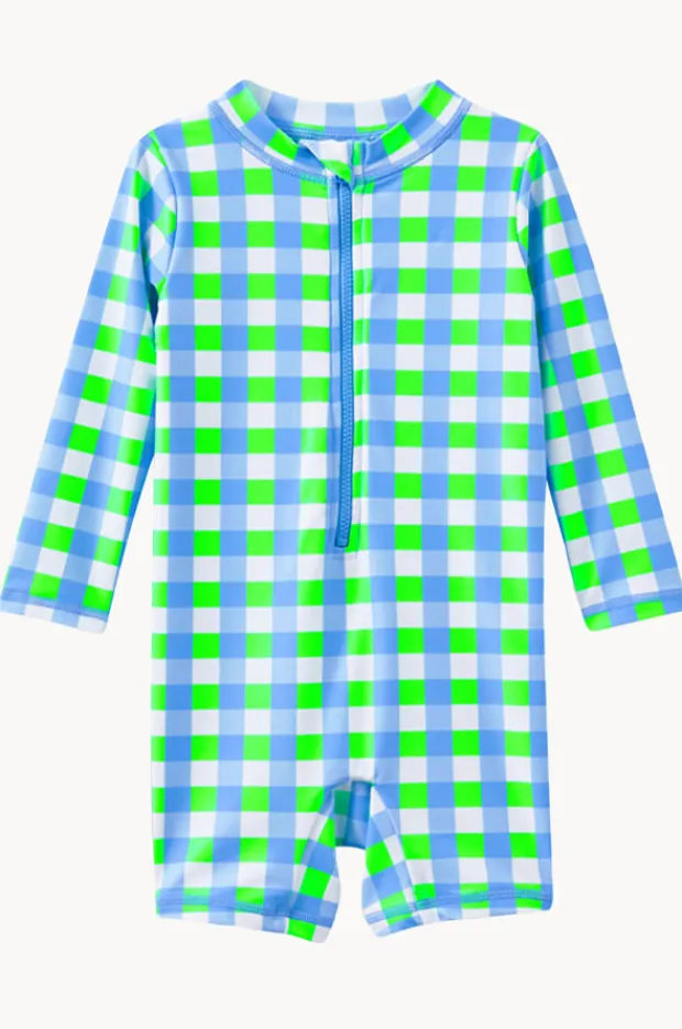 BOY Milky Baby Boys Check Sunsuit