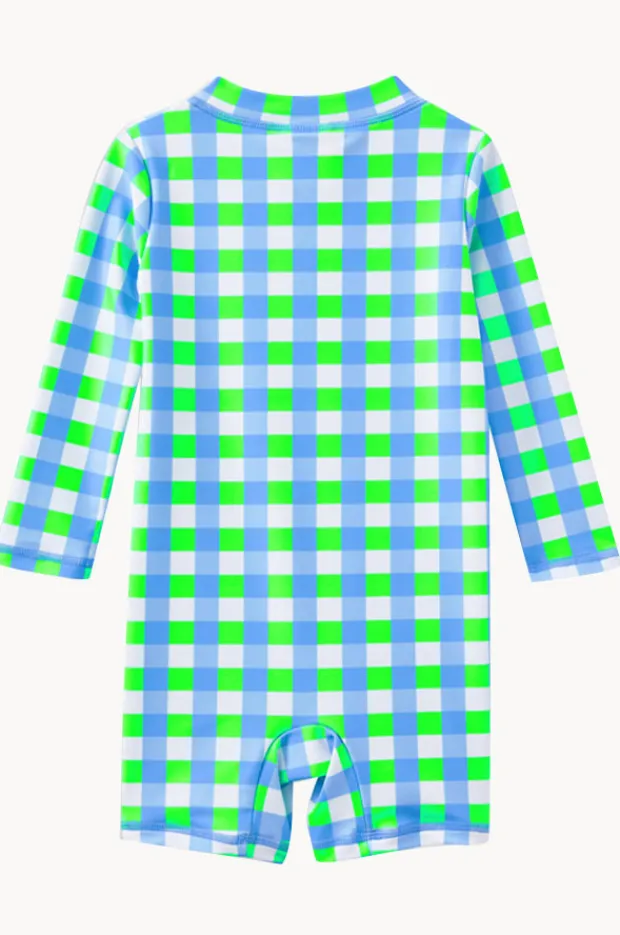 BOY Milky Baby Boys Check Sunsuit
