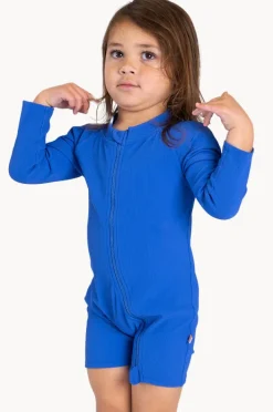BOY Tini Togs Baby Boys Zip Boyleg Sunsuit