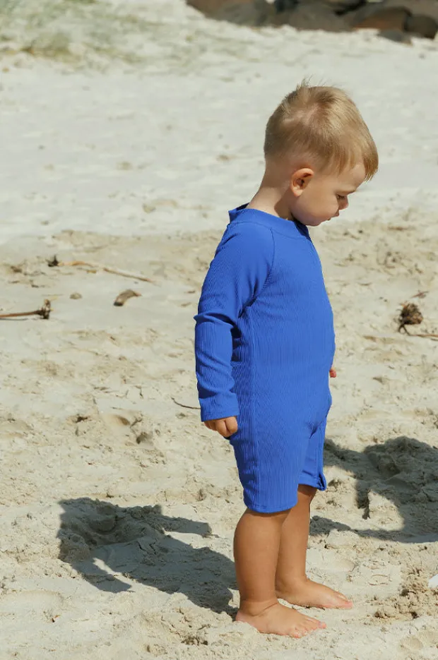 BOY Tini Togs Baby Boys Zip Boyleg Sunsuit