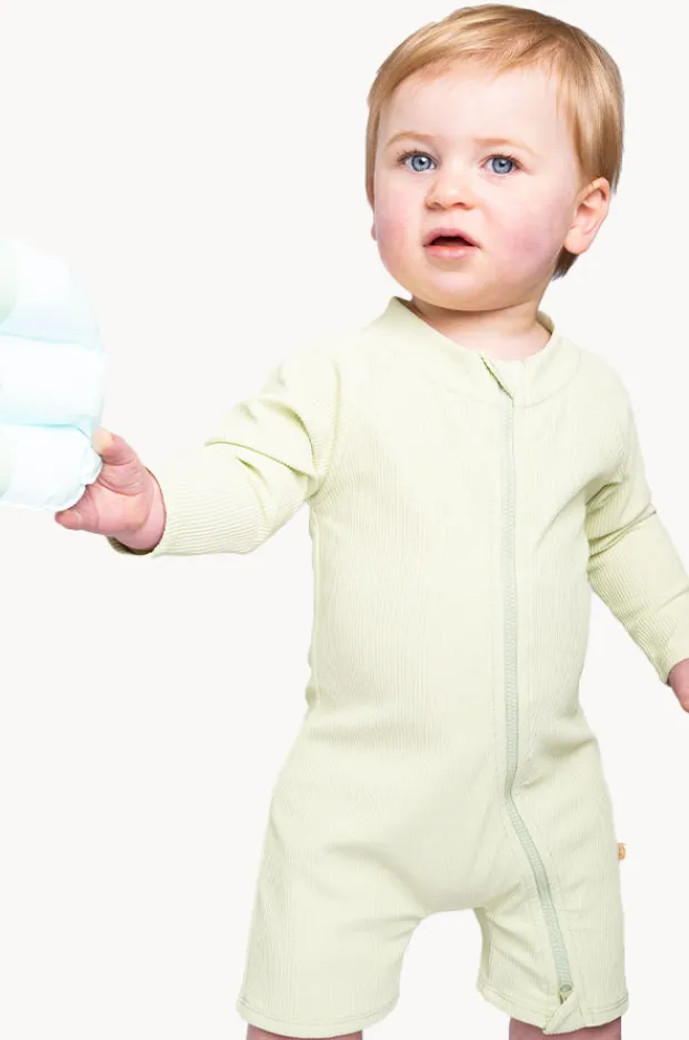 BOY Tini Togs Baby Boys Zip Boyleg Sunsuit