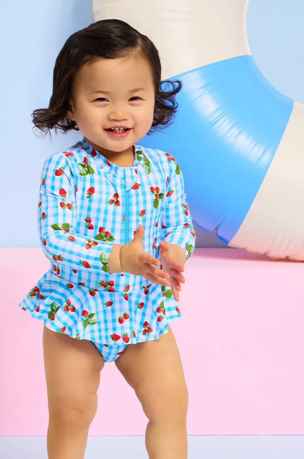 Seafolly Girls Baby Girls Beach Picnic Sunsuit