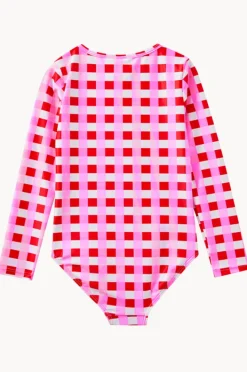 Milky Baby Girls Lollipop Check Sunsuit