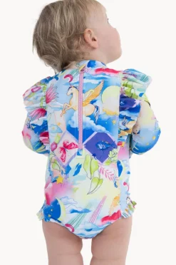 Seafolly Girls Baby Girls Surrealism Sunsuit