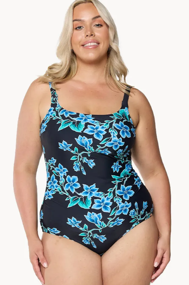 Women Capriosca Bahamas Blue Tank One Piece