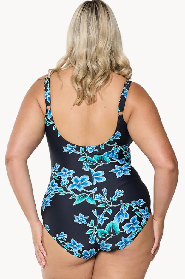 Women Capriosca Bahamas Blue Tank One Piece