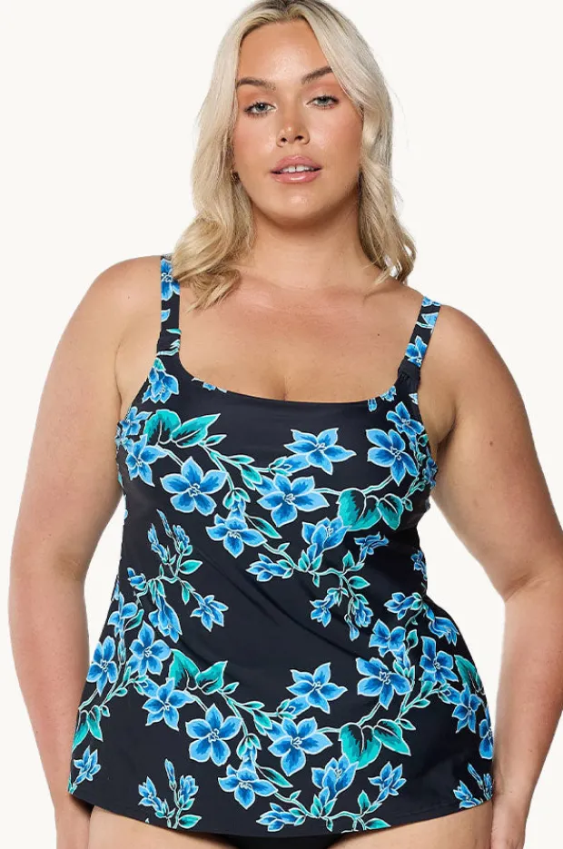 Women Capriosca Bahamas Blue Tank Tankini Separate