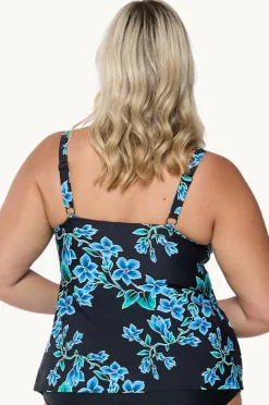 Women Capriosca Bahamas Blue Tank Tankini Separate