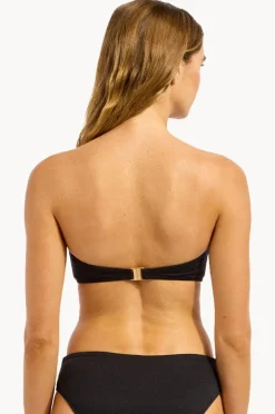 Women Seafolly Bandwave Trim Front Bandeau