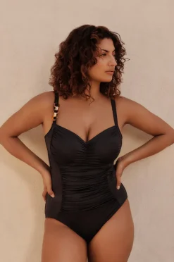 Women Prima Donna Barrani H Cup Ruched One Piece