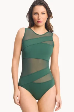Women Sunseeker Basix Cross Spliced One Piece
