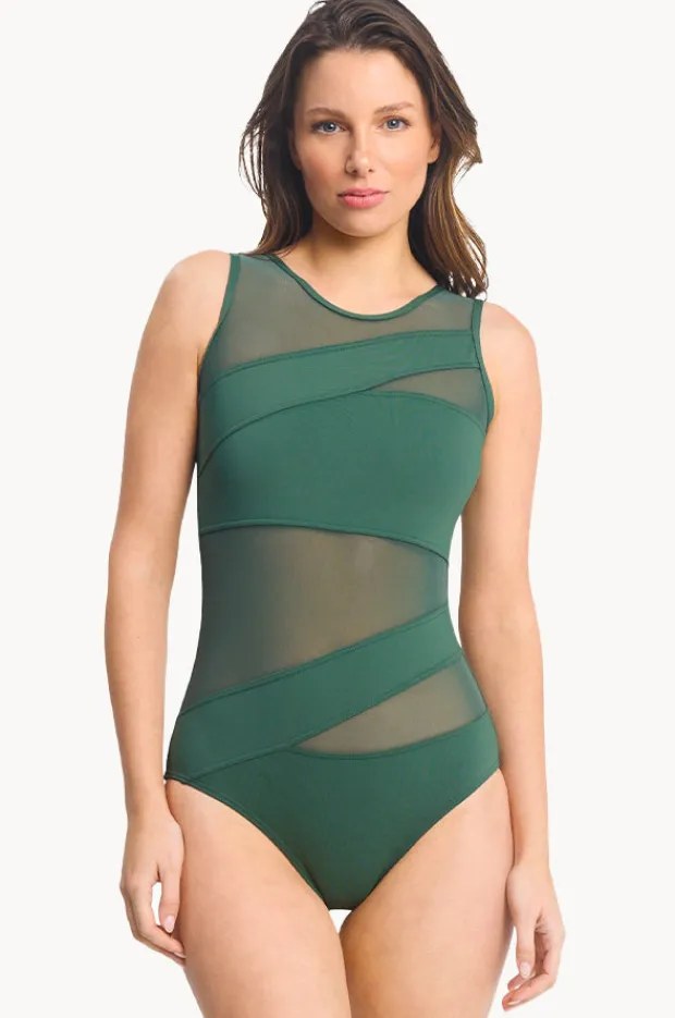 Women Sunseeker Basix Cross Spliced One Piece