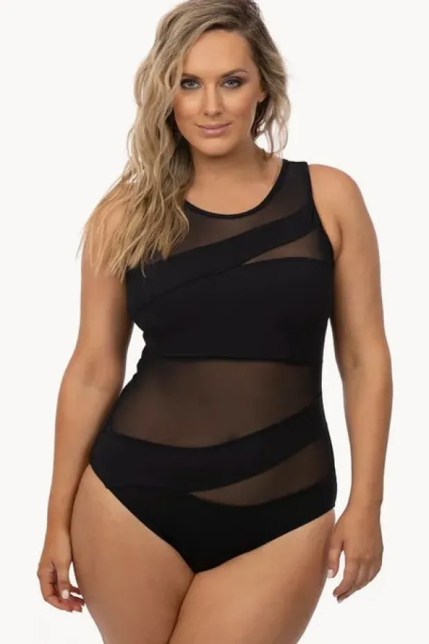 Women Sunseeker Basix Cross Spliced One Piece