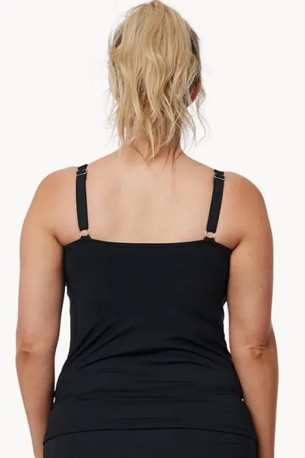 Women Sunseeker Basix DD/E Cup Ruched Tankini Separate