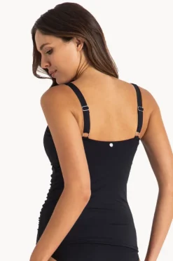 Women Sunseeker Basix F/G Cup Ruched Tankini Separate