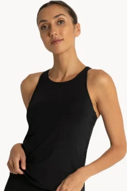 Women Sunseeker Basix High Neck Tankini Separate
