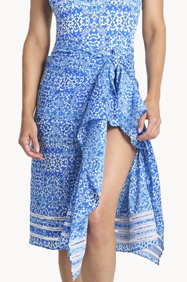 Women Jantzen Bazaar Ladder Trim Sarong