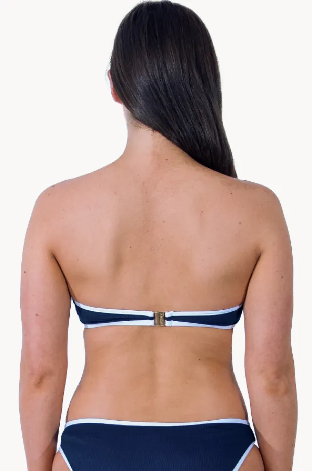 Women Seafolly Beach Bound Ring Front Bandeau