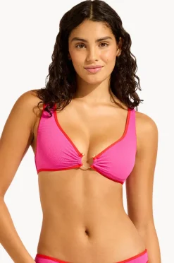 Women Seafolly Beach Bound Ring Front Tank