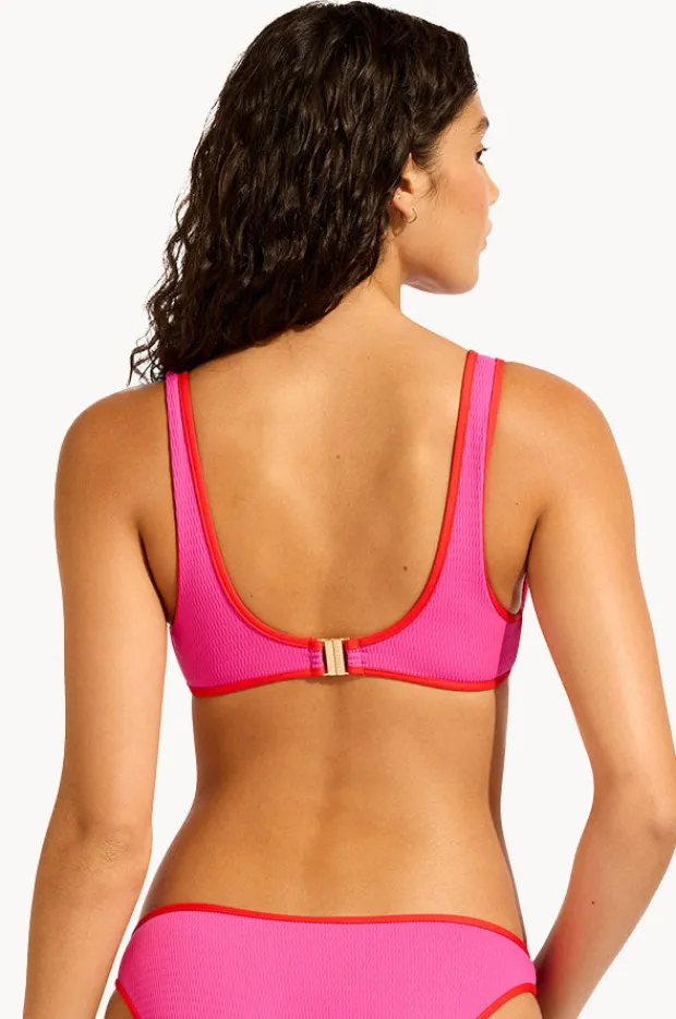 Women Seafolly Beach Bound Ring Front Tank