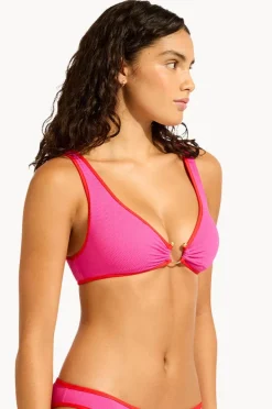 Women Seafolly Beach Bound Ring Front Tank