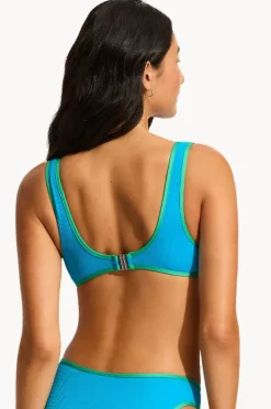 Women Seafolly Beach Bound Ring Front Tank