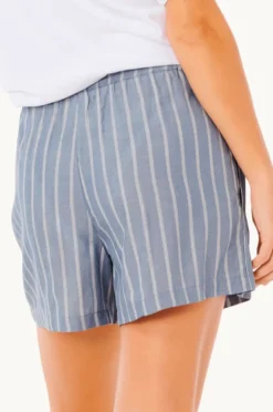 Women Rip Curl Beach Days Pinstripe Short