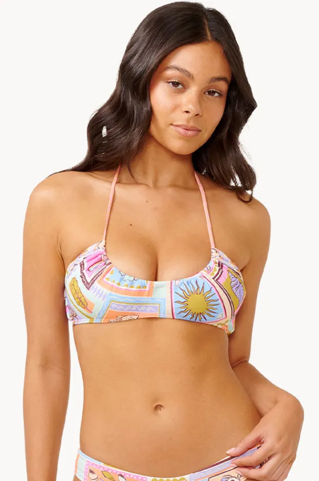Women Rip Curl Beach Party Halter Crop