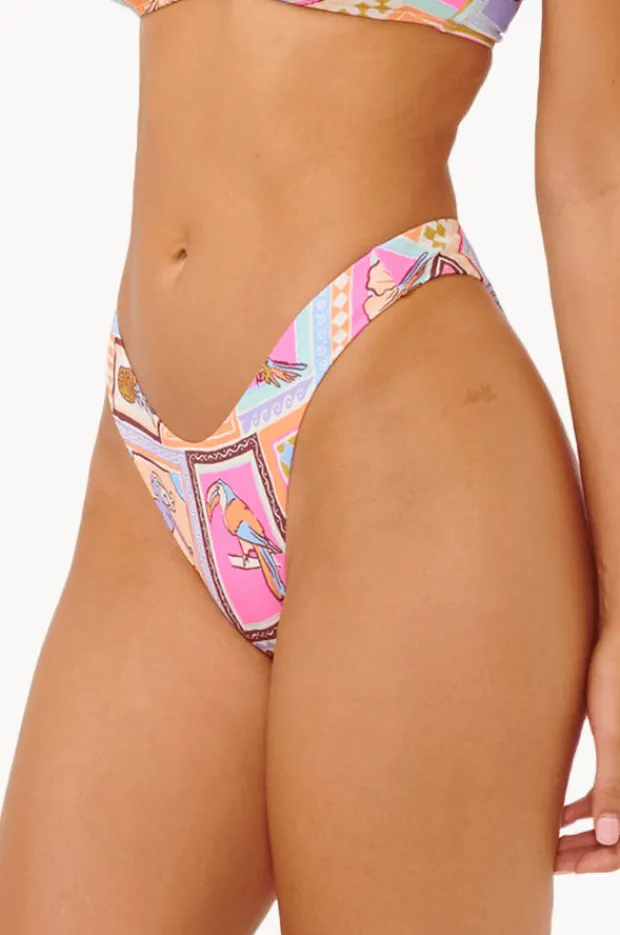 Women Rip Curl Beach Party High Leg Cheeky Pant