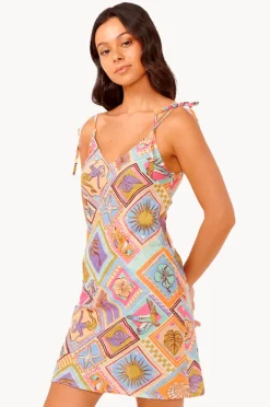 Women Rip Curl Beach Party Mini Tie Dress