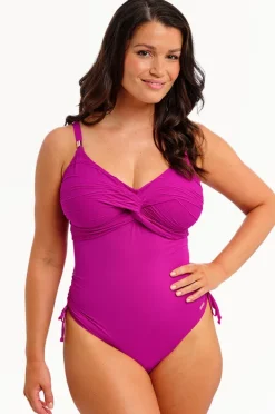 Women Fantasie Beach Waves F Cup Twist Front One Piece