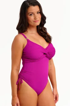 Women Fantasie Beach Waves G Cup Twist Front One Piece
