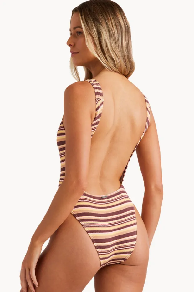 Women Billabong Beach Waves Square Tank