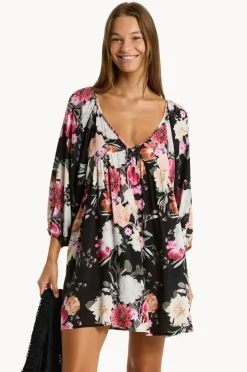 Women Sea Level Belle Boho Short Dress