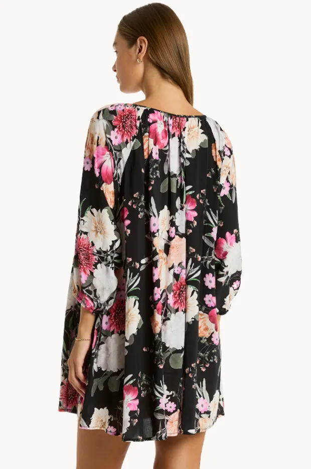 Women Sea Level Belle Boho Short Dress