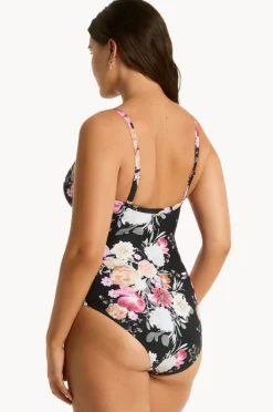 Women Sea Level Belle DD/E Cup Tie Front One Piece