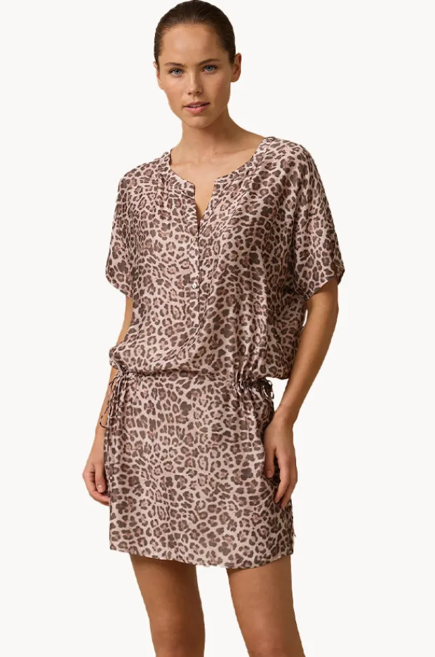 Women Monte u0026 Lou Belle Short Sleeve Shirt Dress
